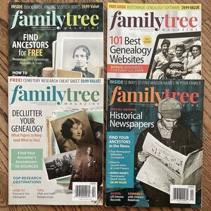Familytree Magazines For Help With Genealogy